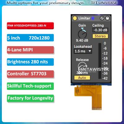 HY050HDPF003-280-N 5inch 720x1280 280nits